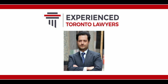 Experienced Toronto Lawyers Welcome Card Matthew Friedberg